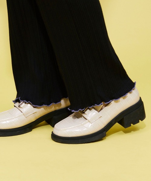 FOREVER 21(フォーエバー トゥエンティーワン)の「【BASIC】リブカットパンツ(その他パンツ・レディース・ホワイト/ブラック/パープル系その他・FREE)」の12枚目の写真