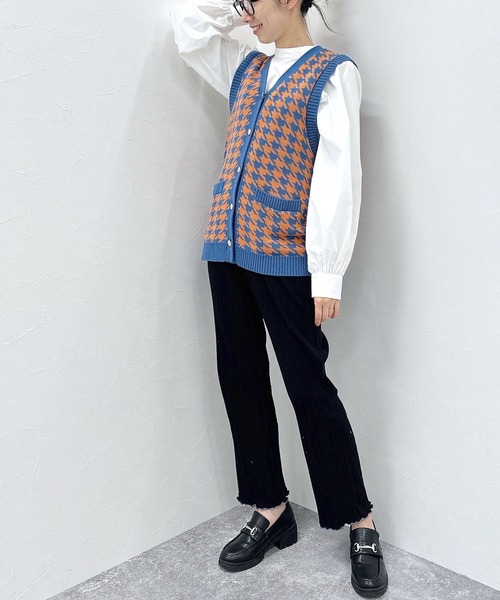 FOREVER 21(フォーエバー トゥエンティーワン)の「【BASIC】リブカットパンツ(その他パンツ・レディース・ホワイト/ブラック/パープル系その他・FREE)」の16枚目の写真
