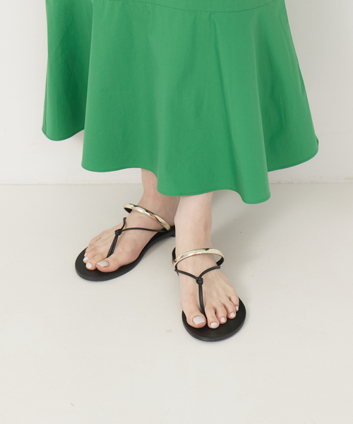 Rouge vif（ルージュヴィフ）の「【NICOLAS LAINAS/ニコラスライナス】ライントングサンダル（サンダル・レディース・ブラック・35/36/38/39/37）」の5枚目の写真