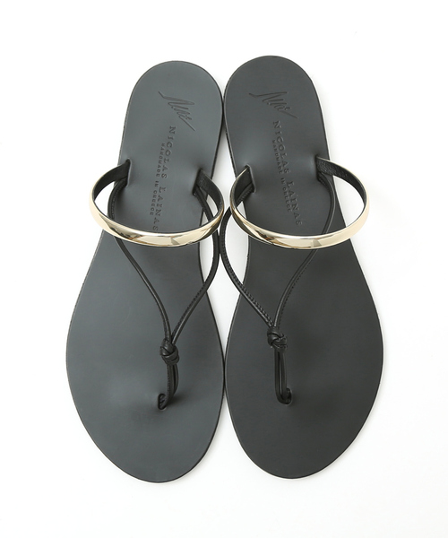 Rouge vif（ルージュヴィフ）の「【NICOLAS LAINAS/ニコラスライナス】ライントングサンダル（サンダル・レディース・ブラック・35/36/38/39/37）」の20枚目の写真