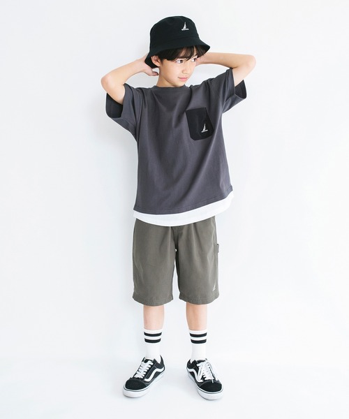 NAUTICA（ノーティカ）の「【NAUTICA/ノーティカ】ワンポイント刺繍バケットハット（ハット・キッズ・ブラック・M）」の14枚目の写真