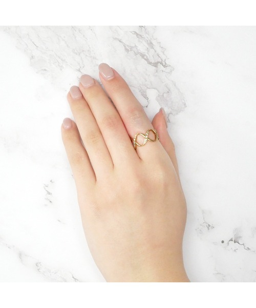 VENDOME AOYAMA（ヴァンドーム青山）の「K18YG ダイヤモンド リング（リング・レディース・イエローゴールド・#13/#15）」の4枚目の写真