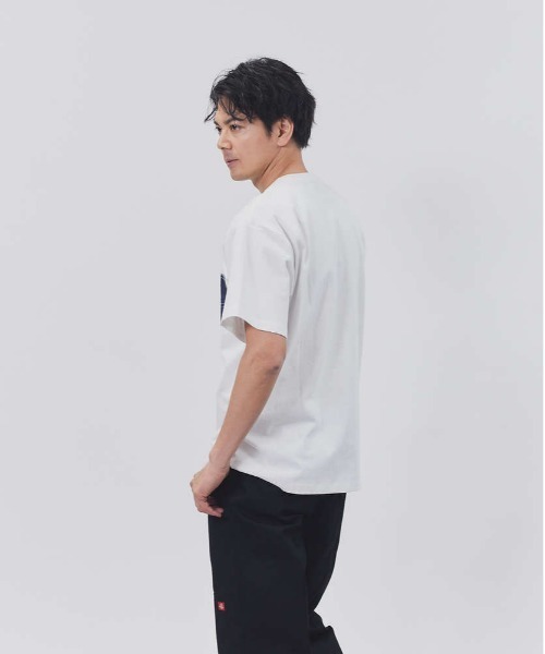 Lee（リー）の「【Lee】デニムポケットＴ（Tシャツ/カットソー・メンズ・ホワイト・M/L/XL）」の10枚目の写真