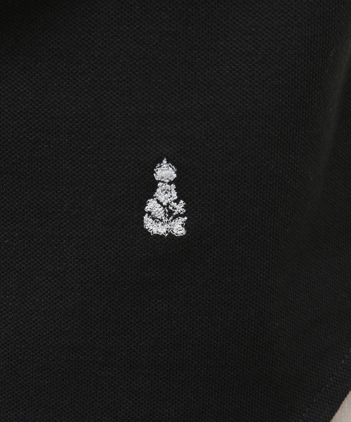 EDIFICE（エディフィス）の「【GUY ROVER / ギローバー】別注 カノコ ポロシャツ（ポロシャツ・メンズ・ブラック・SMALL/LARGE/MEDIUM/X-LARGE）」の12枚目の写真