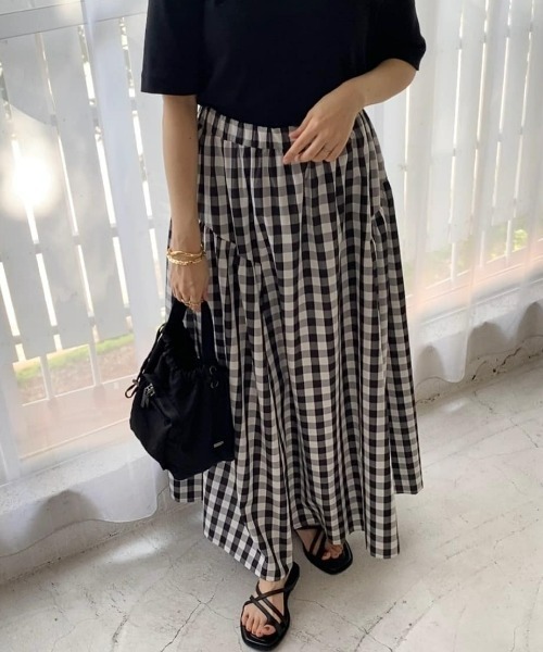 RIVE DROITE（リヴドロワ）の「ストレスフリーな着心地/ギンガム