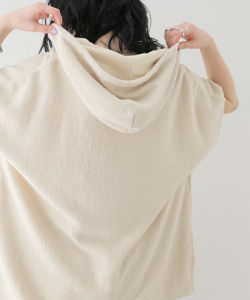 FRAMeWORK（フレームワーク）の「パイルメキパ（パーカー・レディース・アイボリー・FREE）」の17枚目の写真