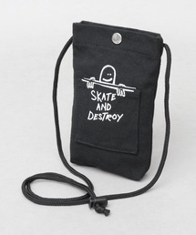 THRASHER × Mark Gonzales キャンバス スマホポーチ