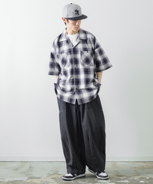 improves（インプローブス）の「【UAU】バルーン ワイド イージー デニムパンツ（デニムパンツ・メンズ・インディゴブルー/ブルー/ブラック・MEDIUM/LARGE）」の15枚目の写真