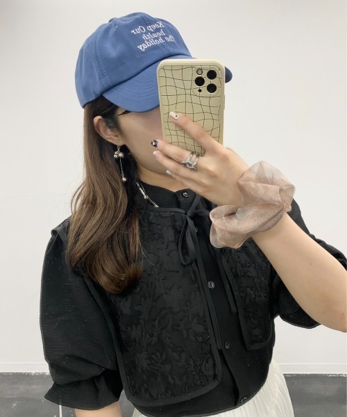 nemne store(ネンネストア)の「【低身長用サイズあり / 襟取り外し可】3WAY付け襟レースブラウス(シャツ/ブラウス・レディース・アイボリー/ブラック・SMALL/MEDIUM)」の8枚目の写真