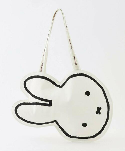 FRAPBOIS（フラボア）の「FRAPBOIS×miffy フェイストート（トートバッグ・レディース・ブラウン・FREE）」の2枚目の写真