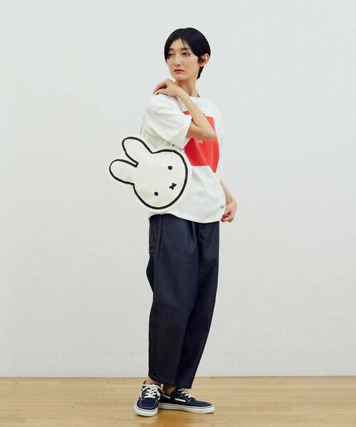 FRAPBOIS（フラボア）の「FRAPBOIS×miffy フェイストート（トートバッグ・レディース・ブラウン・FREE）」の11枚目の写真