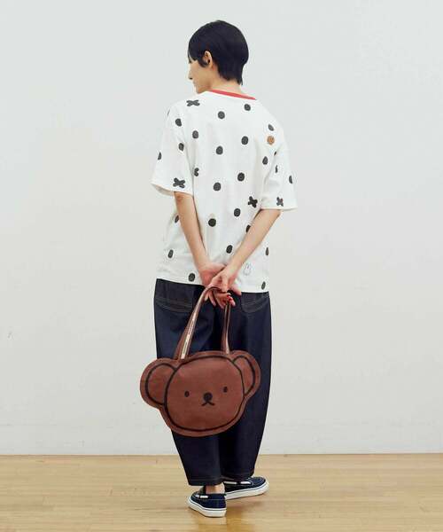 FRAPBOIS（フラボア）の「FRAPBOIS×miffy フェイストート（トートバッグ・レディース・ブラウン・FREE）」の17枚目の写真