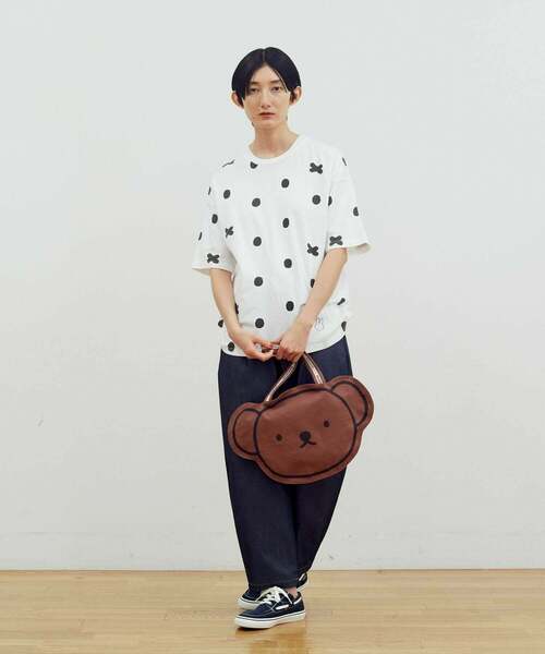 FRAPBOIS（フラボア）の「FRAPBOIS×miffy フェイストート（トートバッグ・レディース・ブラウン・FREE）」の18枚目の写真