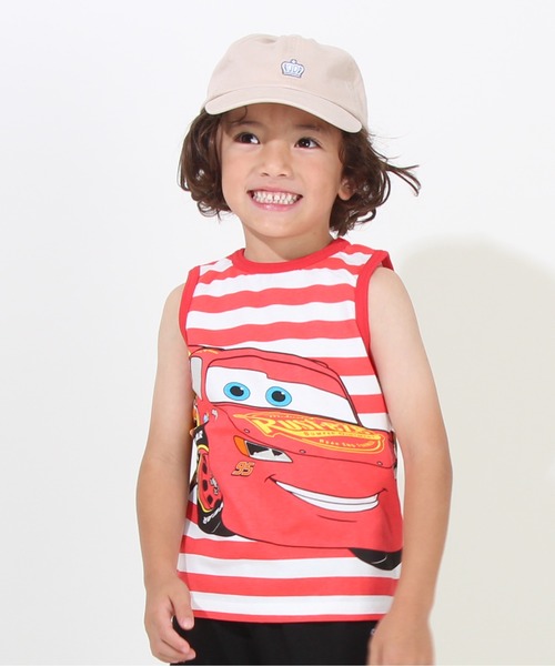 Disney(ディズニー)の「ディズニー どっちも前タンクトップ 8272K(タンクトップ・キッズ・ピンク/レッド/パープル/ブルー/マスタード・110cm/130cm/90cm/100cm/120cm)」の5枚目の写真