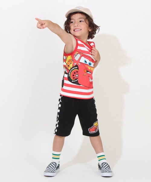 Disney(ディズニー)の「ディズニー どっちも前タンクトップ 8272K(タンクトップ・キッズ・ピンク/レッド/パープル/ブルー/マスタード・110cm/130cm/90cm/100cm/120cm)」の6枚目の写真