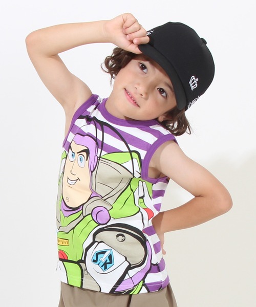 Disney(ディズニー)の「ディズニー どっちも前タンクトップ 8272K(タンクトップ・キッズ・ピンク/レッド/パープル/ブルー/マスタード・110cm/130cm/90cm/100cm/120cm)」の10枚目の写真