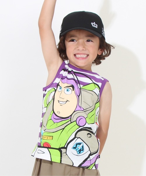 Disney(ディズニー)の「ディズニー どっちも前タンクトップ 8272K(タンクトップ・キッズ・ピンク/レッド/パープル/ブルー/マスタード・110cm/130cm/90cm/100cm/120cm)」の11枚目の写真