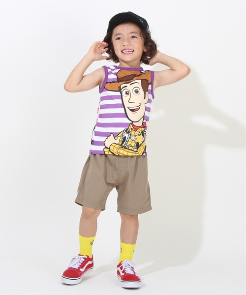 Disney(ディズニー)の「ディズニー どっちも前タンクトップ 8272K(タンクトップ・キッズ・ピンク/レッド/パープル/ブルー/マスタード・110cm/130cm/90cm/100cm/120cm)」の13枚目の写真