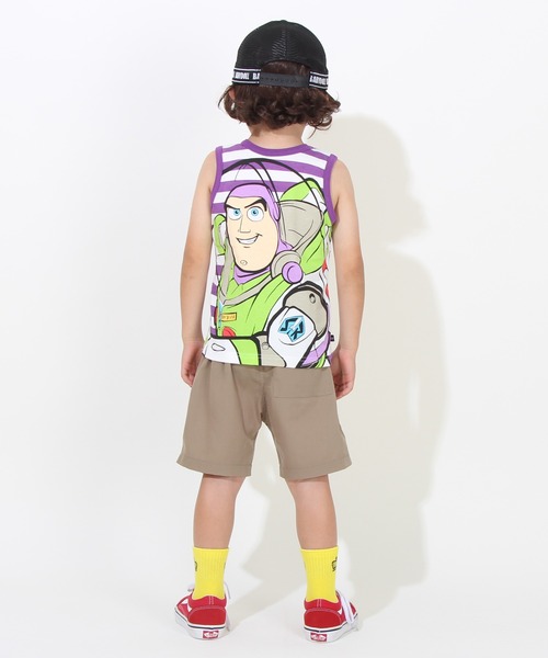 Disney(ディズニー)の「ディズニー どっちも前タンクトップ 8272K(タンクトップ・キッズ・ピンク/レッド/パープル/ブルー/マスタード・110cm/130cm/90cm/100cm/120cm)」の14枚目の写真