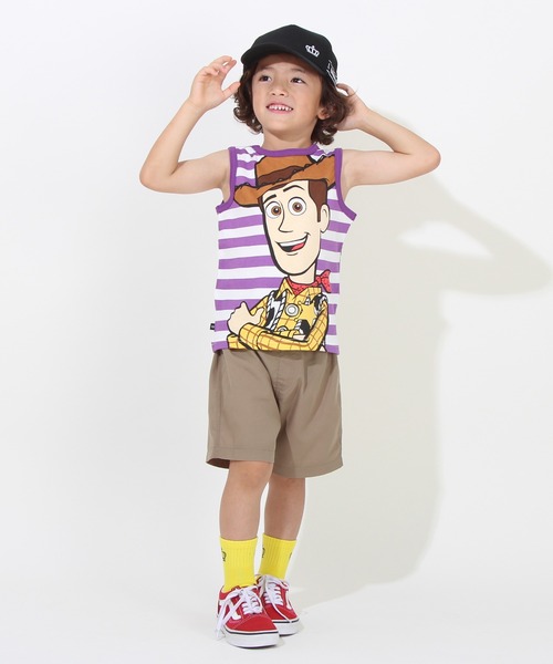 Disney(ディズニー)の「ディズニー どっちも前タンクトップ 8272K(タンクトップ・キッズ・ピンク/レッド/パープル/ブルー/マスタード・110cm/130cm/90cm/100cm/120cm)」の12枚目の写真