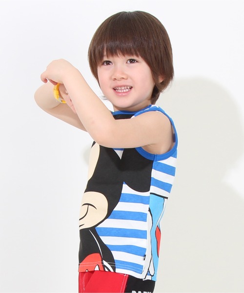 Disney(ディズニー)の「ディズニー どっちも前タンクトップ 8272K(タンクトップ・キッズ・ピンク/レッド/パープル/ブルー/マスタード・110cm/130cm/90cm/100cm/120cm)」の18枚目の写真