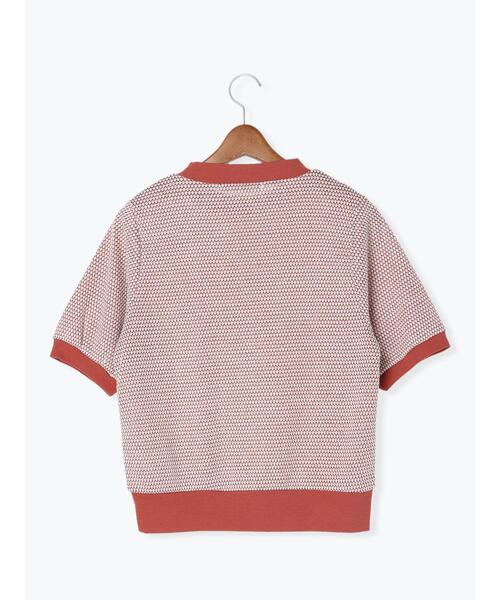 Lugnoncure（ルノンキュール）の「ジャカードトップス（ニット/セーター・レディース・グリーン/オレンジ/ブラック・F）」の17枚目の写真