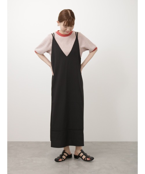 Lugnoncure（ルノンキュール）の「ジャカードトップス（ニット/セーター・レディース・グリーン/オレンジ/ブラック・F）」の11枚目の写真