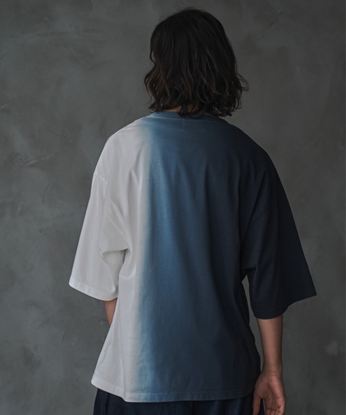shiki tokyo（シキトウキョウ）の「Oversized Gradation Tie Dye