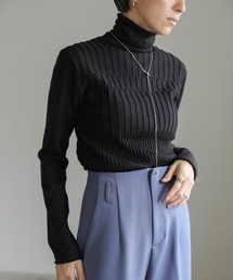 select MOCA | ランダムリブタートルニット(ニット/セーター)