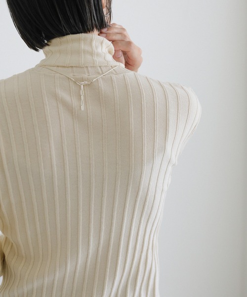 セール】ランダムリブタートルニット（ニット/セーター）｜select MOCA