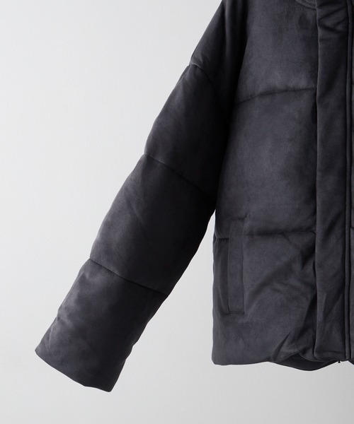 CLEL】Volume Highneck Short Padded Jacket/ボリューム