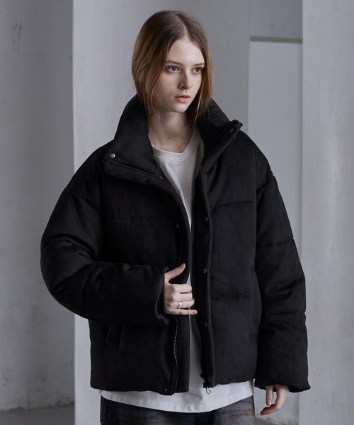 Young Social club ジップハイネックダウンジャケット➕ラブブ4点 セール】【Snap club】 ビッグシルエットカラー中綿ジャケット（ダウン