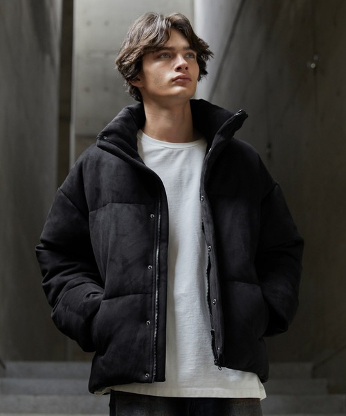 【CLEL】 ボリュームハイネックショート中綿ジャケット Mサイズ(美品)