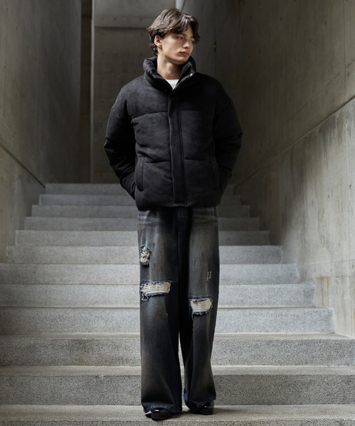 CLEL（クレイル）の「【CLEL】Volume Highneck Short Padded