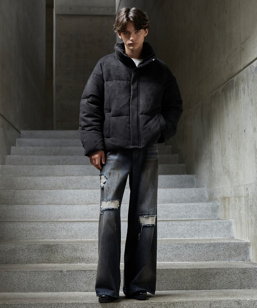 CLEL（クレイル）の「【CLEL】Volume Highneck Short Padded