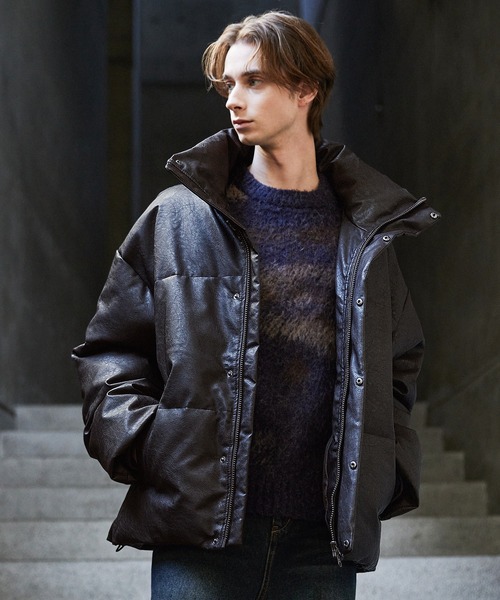 CLEL（クレイル）の「【CLEL】Volume Highneck Short Padded Jacket