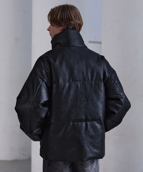 CLEL（クレイル）の「【CLEL】Volume Highneck Short Padded Jacket