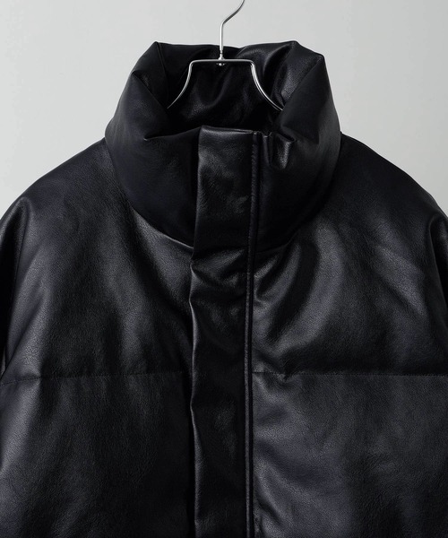 セール】【CLEL】Volume Highneck Short Padded Jacket/ボリューム