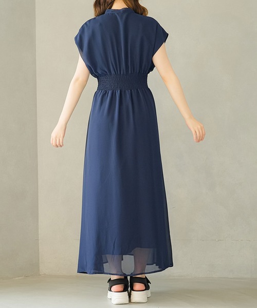 moulis'(ムーリス)の「フロントタイコルセットワンピース(ワンピース・レディース・ネイビー/ベージュ・SMALL/MEDIUM/LARGE/X-LARGE)」の14枚目の写真