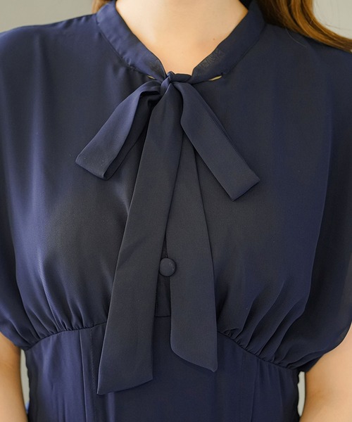moulis'(ムーリス)の「フロントタイコルセットワンピース(ワンピース・レディース・ネイビー/ベージュ・SMALL/MEDIUM/LARGE/X-LARGE)」の16枚目の写真