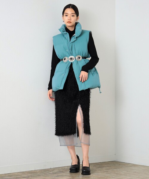 Ray BEAMS（レイビームス）の「Ray BEAMS / ガーゼ フライス タートルネック トップス（Tシャツ/カットソー・レディース・ブラック/クリーム/ホワイト・ONE SIZE）」の18枚目の写真