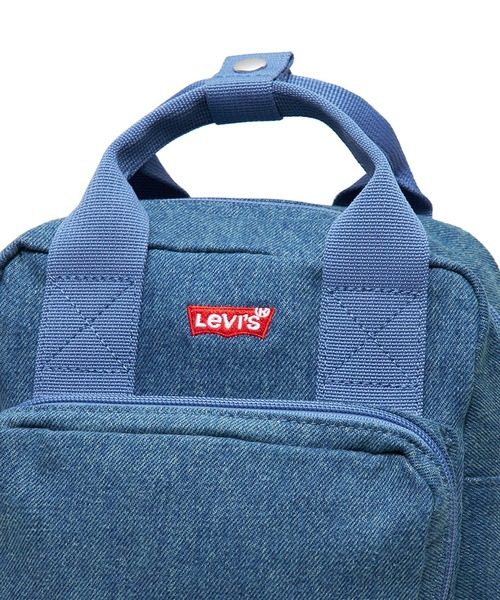 Levi's（リーバイス）の「Levi's/リーバイス LEVI'S(R)ACCESSORY LARGE バックパック ブルー（バックパック/リュック・レディース・ライトブルー・OS）」の9枚目の写真