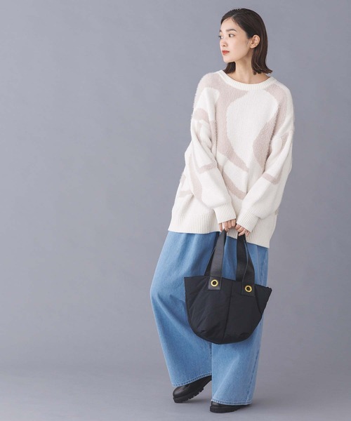 Gready Brilliant（グレディブリリアン）の「デニムタックワイドパンツ