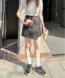Kastane | 【着回し可能】ラップミニスカートパンツ(その他パンツ)