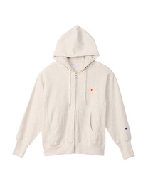 【Champion/チャンピオン】レディース リバースウィーブ(R) ジップフーデッドスウェットシャツ