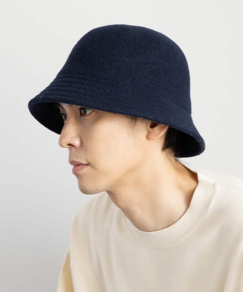 LAKOLE（ラコレ）の「バスクステッチバケハ / 960786（ハット・メンズ・ネイビー/オフホワイト/ブラック・FREE）」の3枚目の写真