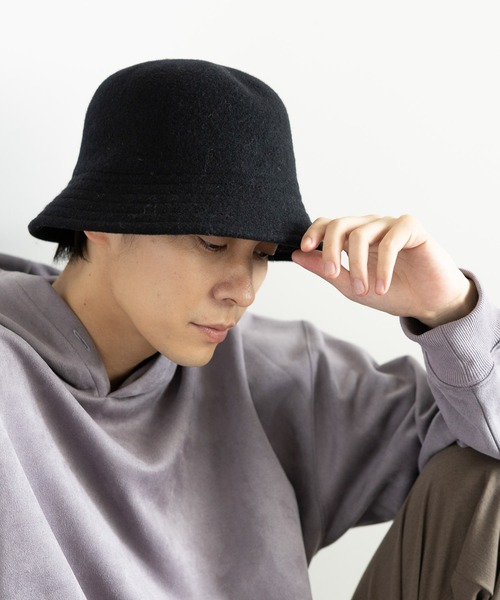 LAKOLE（ラコレ）の「バスクステッチバケハ / 960786（ハット・メンズ・ネイビー/オフホワイト/ブラック・FREE）」の2枚目の写真