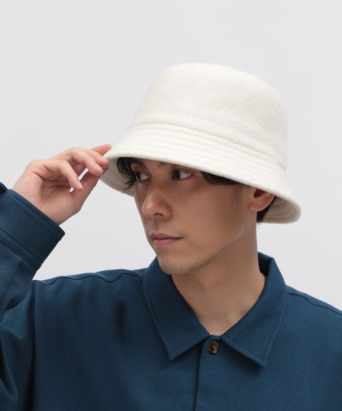 LAKOLE（ラコレ）の「バスクステッチバケハ / 960786（ハット・メンズ・ネイビー/オフホワイト/ブラック・FREE）」の18枚目の写真