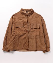 【OKUOKU 0909】コーデュロイ ショート丈 ジャケット oku-outer-687534585929-22 U1