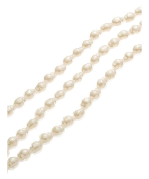 jouetie（ジュエティ）の「レイヤードパールチョーカー（チョーカー・レディース・オフホワイト・FREE）」の4枚目の写真